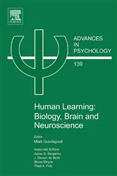 Book cover of Human Learning: Biology, Brain, and Neuroscience by Aaron S. Benjamin