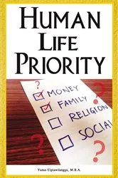 Book cover of Human Life Priority by Dr. Yunus Ciptawilangga