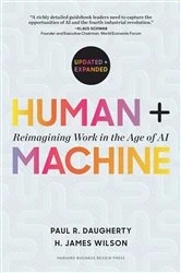 Book cover of Human + Machine, Updated and Expanded by Paul R. Daugherty