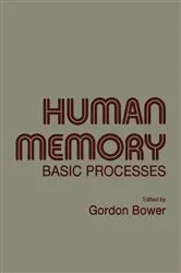 Book cover of Human Memory by Gordon H. Bower