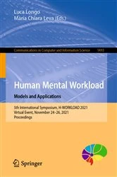 Book cover of Human Mental Workload: Models and Applications by Luca Longo