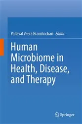 Book cover of Human Microbiome in Health, Disease, and Therapy by Pallaval Veera Bramhachari