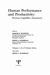 Book cover of Human Performance and Productivity by Marvin D. Dunnette