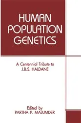 Book cover of Human Population Genetics by P.P. Majumder