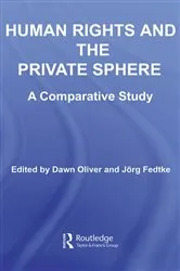 Book cover of Human Rights and the Private Sphere by Unknown