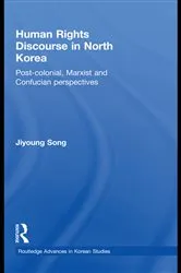 Book cover of Human Rights Discourse in North Korea by Unknown