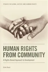Book cover of Human Rights from Community by Oche Onazi