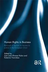 Book cover of Human Rights in Business by Unknown