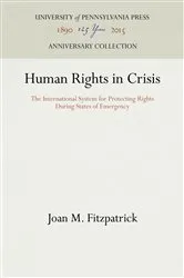 Book cover of Human Rights in Crisis by Alice Bullard