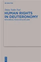 Book cover of Human Rights in Deuteronomy by Daisy Yulin Tsai