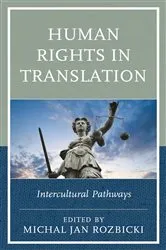Book cover of Human Rights in Translation by Michal Jan Rozbicki