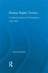 Book cover of Human Rights Treaties by Mark Sachleben