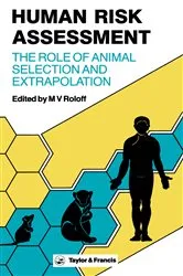 Book cover of Human Risk Assessment by M V Roloff