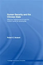 Book cover of Human Security and the Chinese State by Robert Bedeski