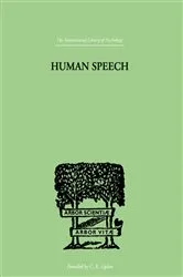 Book cover of Human Speech by Richard Paget