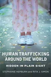 Book cover of Human Trafficking Around the World by Stephanie Hepburn