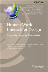 Book cover of Human Work Interaction Design. Designing Engaging Automation by Barbara Rita Barricelli
