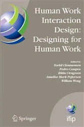 Book cover of Human Work Interaction Design: Designing for Human Work by Torkil Clemmensen