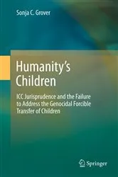 Book cover of Humanity’s Children by Sonja C. Grover