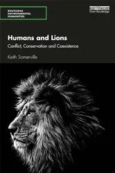 Book cover of Humans and Lions by Keith Somerville