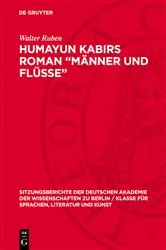 Book cover of Humayun Kabirs Roman „Männer und Flüsse“ by Walter Ruben