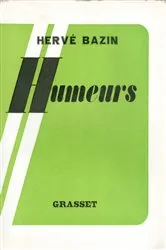 Book cover of Humeurs by Hervé Bazin
