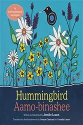 Book cover of Hummingbird / Aamo-binashee by Jennifer Leason
