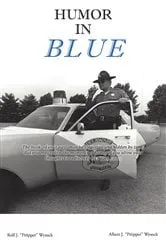 Book cover of Humor in Blue by Rolf J. 