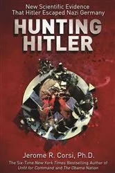 Book cover of Hunting Hitler by Jerome R. Corsi