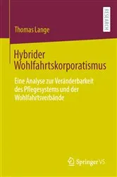Book cover of Hybrider Wohlfahrtskorporatismus by Thomas Lange