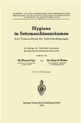 Book cover of Hygiene in Setzmaschinenräumen by Werner Vaje