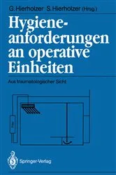 Book cover of Hygieneanforderungen an operative Einheiten by H. Contzen
