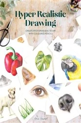 Book cover of Hyper Realistic Drawing by Amie Howard