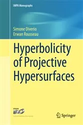 Book cover of Hyperbolicity of Projective Hypersurfaces by Simone Diverio