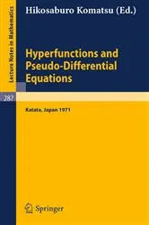 Book cover of Hyperfunctions and Pseudo-Differential Equations by Hikosaburo Komatsu