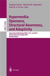 Book cover of Hypermedia: Openness, Structural Awareness, and Adaptivity by Siegfried Reich