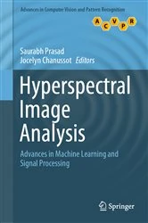 Book cover of Hyperspectral Image Analysis by Saurabh Prasad
