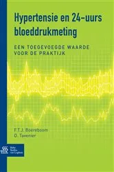 Book cover of Hypertensie en 24-uurs bloeddrukmeting by Frans T.J. Boereboom