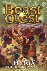 Book cover of Hyrix the Rock Smasher by Adam Blade