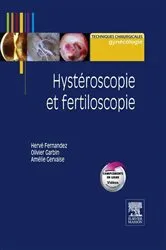 Book cover of Hystéroscopie et fertiloscopie by Hervé Fernandez