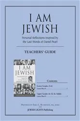 Book cover of I Am Jewish Teacher's Guide by Jewish Lights Publishing