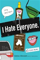 Book cover of I Hate Everyone by Matthew DiBenedetti