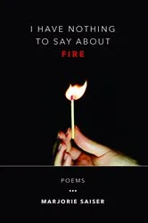 Book cover of I Have Nothing to Say about Fire by Marjorie Saiser