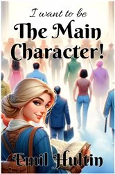Book cover of I Want to Be the Main Character! by Emil Hultin