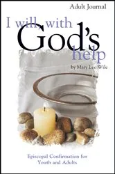 Book cover of I Will, With God's Help Adult Journal by Mary Lee Wile