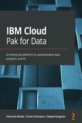Book cover of IBM Cloud Pak for Data by Hemanth Manda