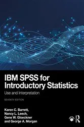 Book cover of IBM SPSS for Introductory Statistics (7th ed.) by Karen C. Barrett