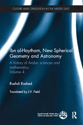 Book cover of Ibn al-Haytham, New Astronomy and Spherical Geometry by Roshdi Rashed