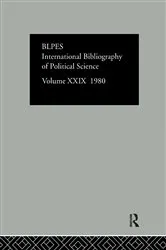 Book cover of Ibss Poli Sci 29 1980 by Unknown