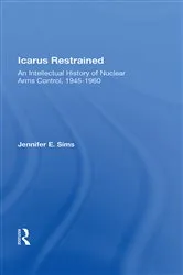 Book cover of Icarus Restrained by Jennifer Sims